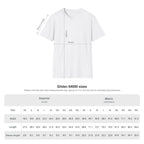 Gildan Softstyle 64000 unisex tee size chart