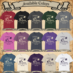 Coven Tea Room graphic tee available colors