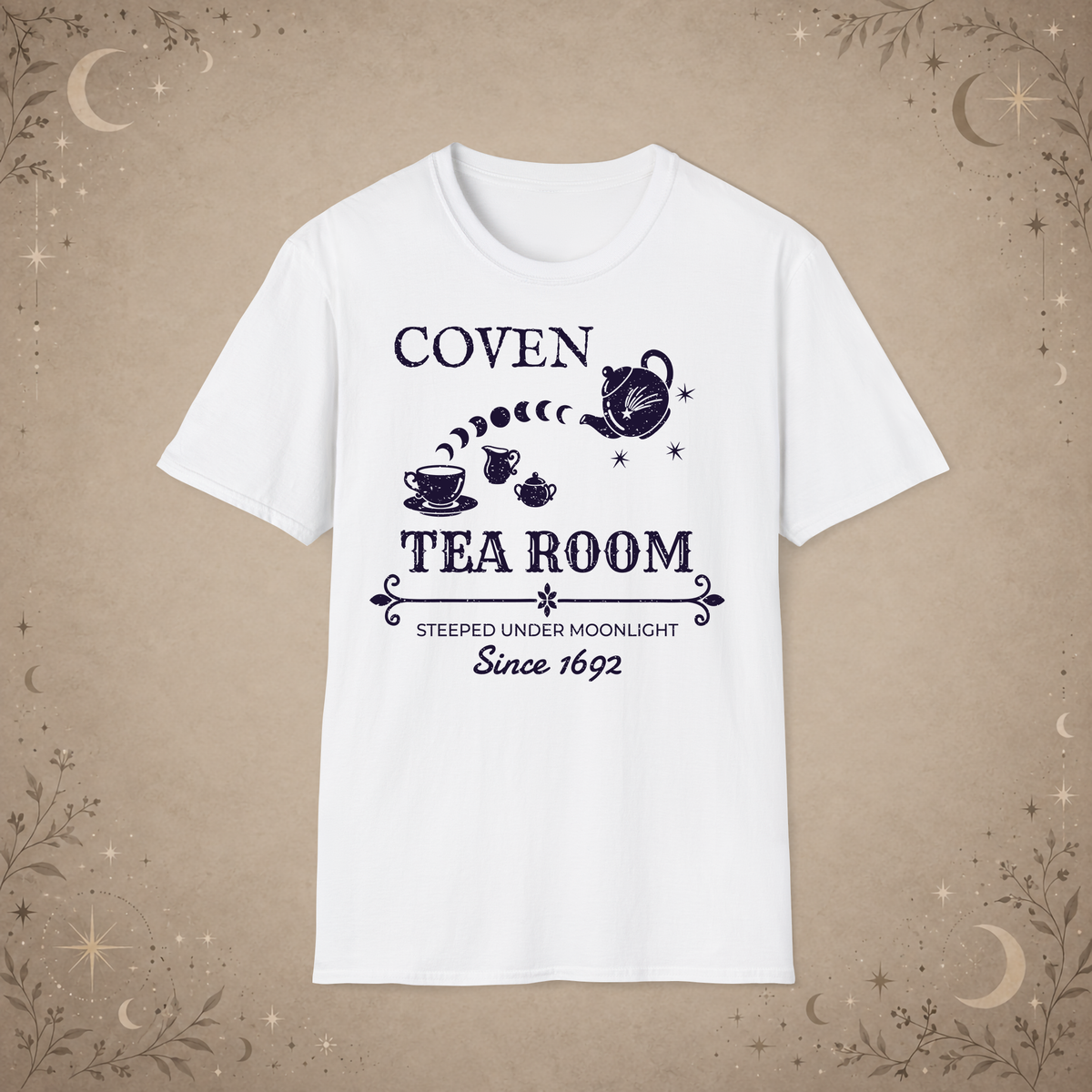 Coven Tea Room graphic tee in White