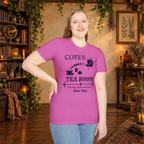 Coven Tea Room graphic tee on standing woman
