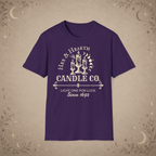 Hex & Hearth graphic tee in Purple