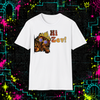 Hi Zev! graphic tee in White