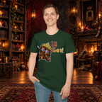 Hi Zev! graphic tee on standing man