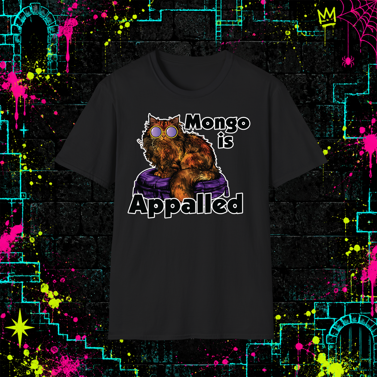 Mongo Is Appalled graphic tee in Black