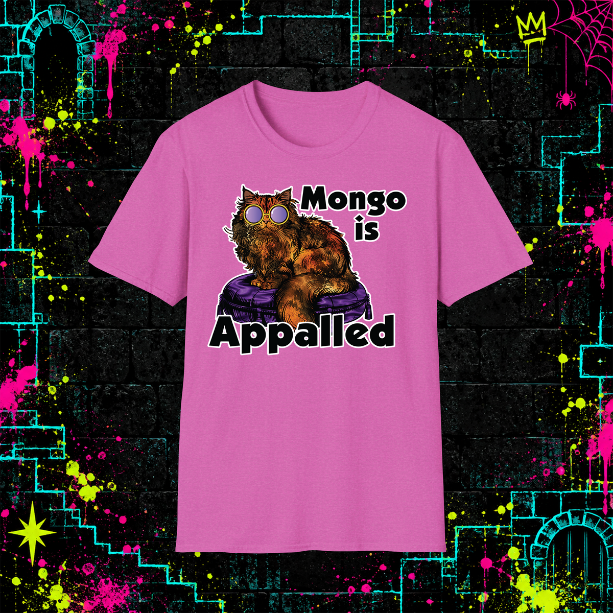 Mongo Is Appalled shirt in Heather Berry