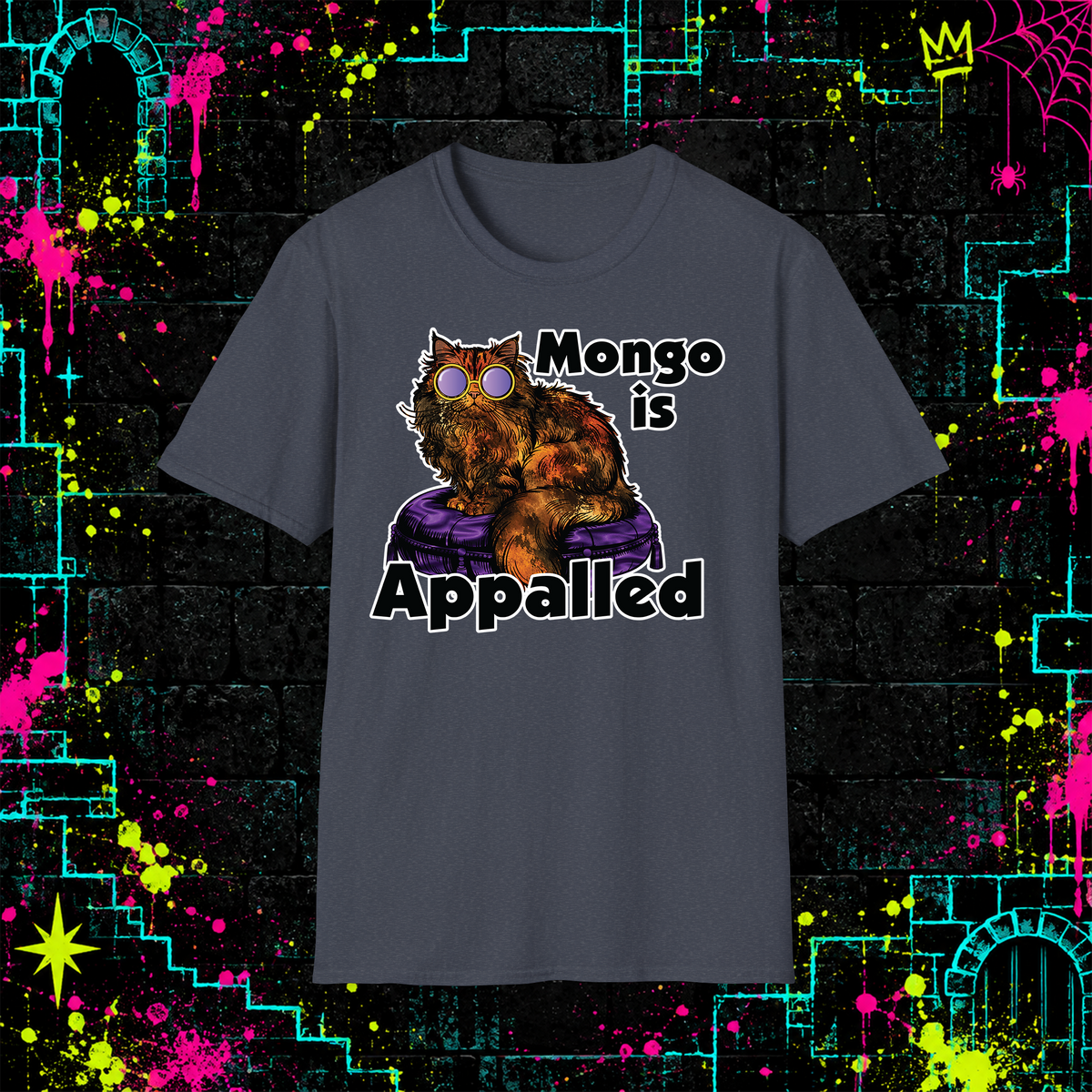 Mongo Is Appalled shirt in Heather Navy