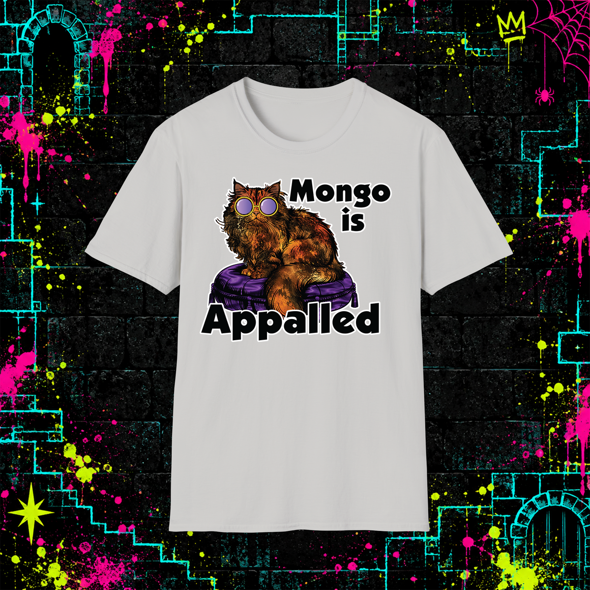 Mongo Is Appalled shirt in Ice Grey