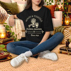 Moon and Thistle graphic tee lifestyle mockup