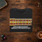 New Achievement folded shirt mockup