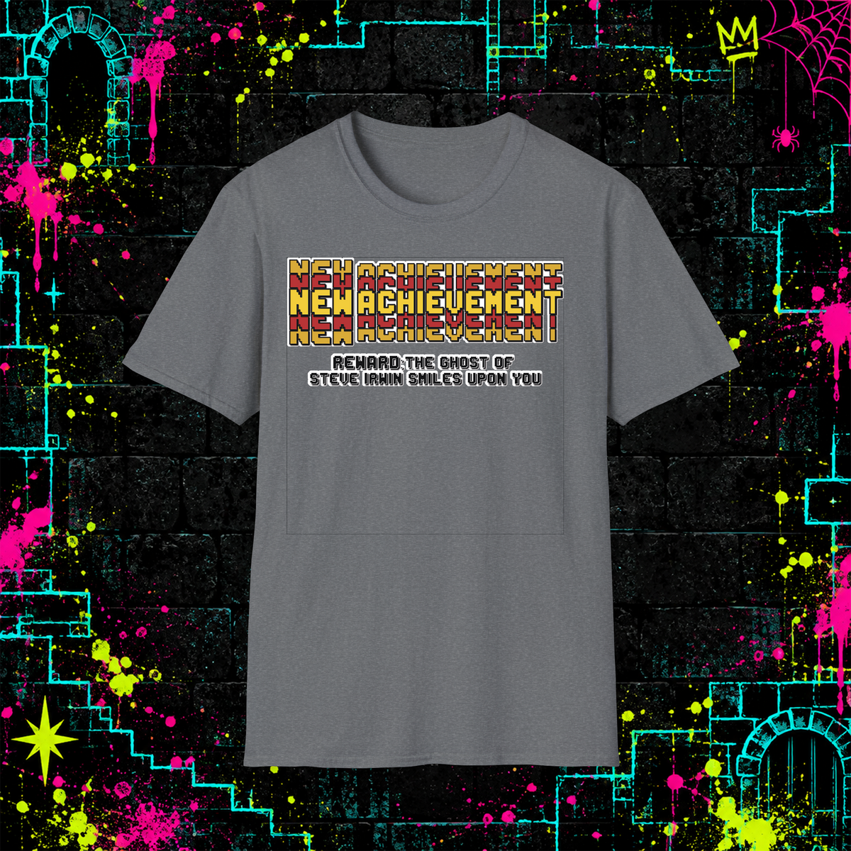 New Achievement shirt in Graphite Heather
