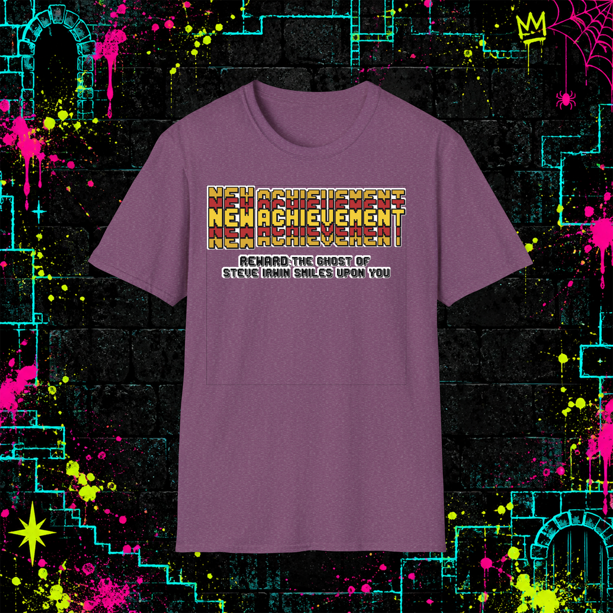 New Achievement shirt in Heather Maroon