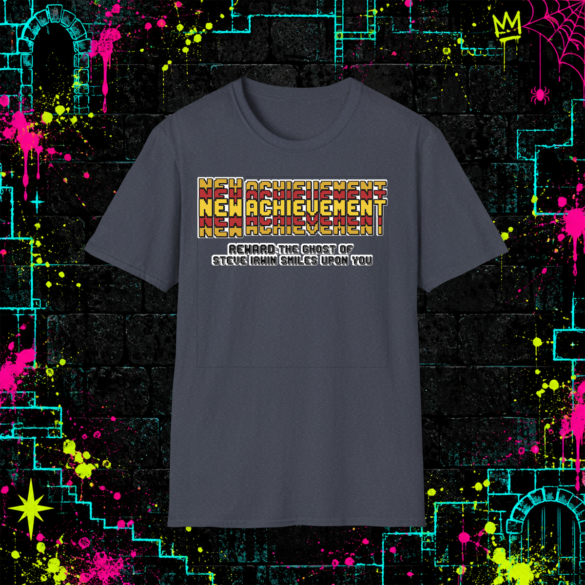 New Achievement shirt in Heather Navy