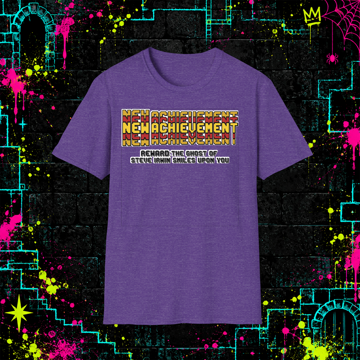 New Achievement shirt in Heather Purple