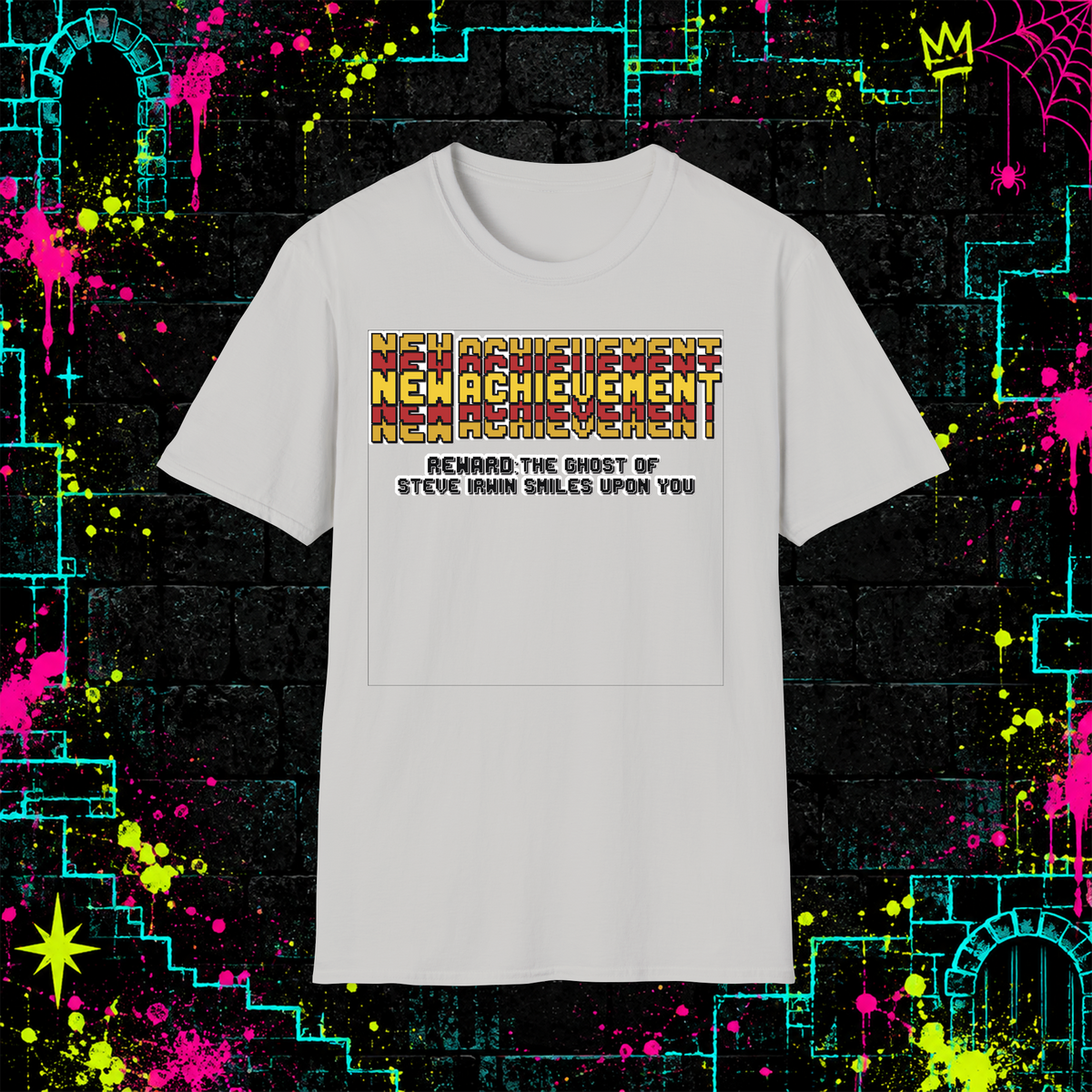 New Achievement shirt in Ice Grey