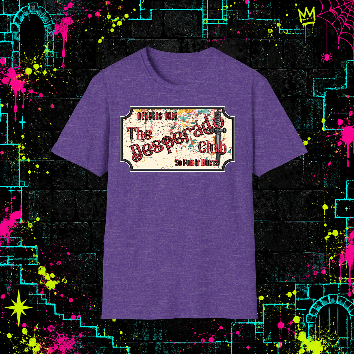 The Desperado Club shirt in Heather Purple