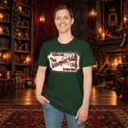 The Desperado Club graphic T-shirt modeled by a standing man