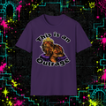 This Is an Outrage shirt in Purple