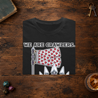 We Are Crawlers folded shirt mockup
