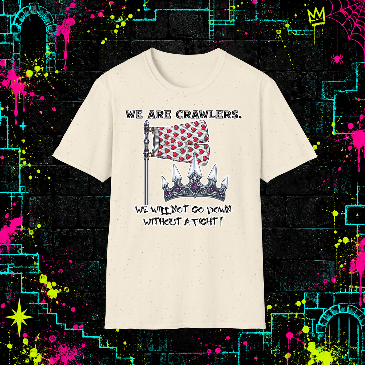 We Are Crawlers shirt in Natural