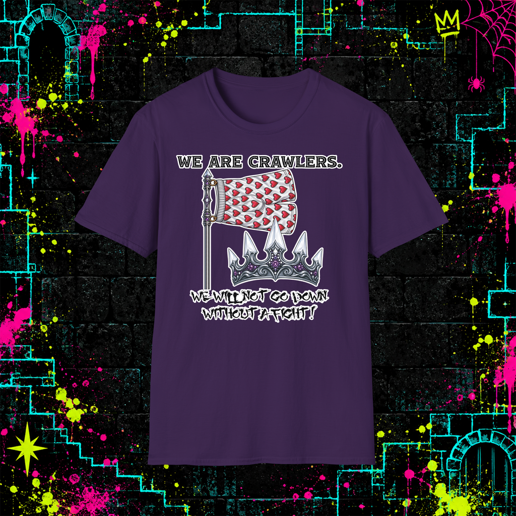 We Are Crawlers shirt in Purple