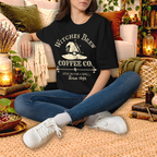 Witches Brew Coffee Co. graphic tee lifestyle mockup