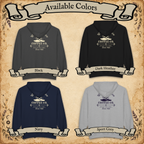 Witches Brew Coffee Co. full-zip hoodie available colors