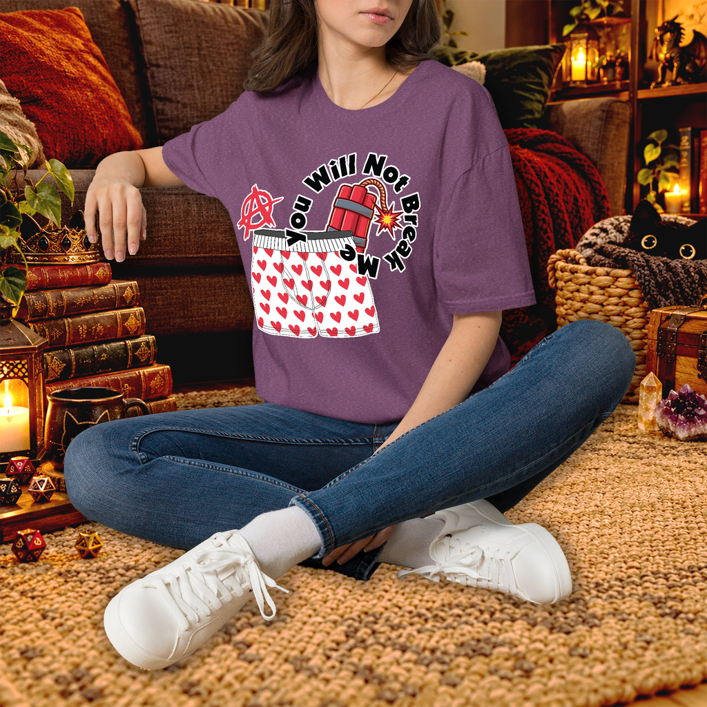 You Will Not Break Me lifestyle mockup